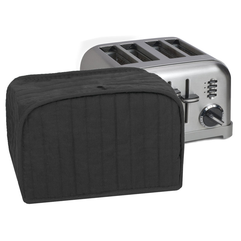 Four-Slice Toaster Universal Cover, Black