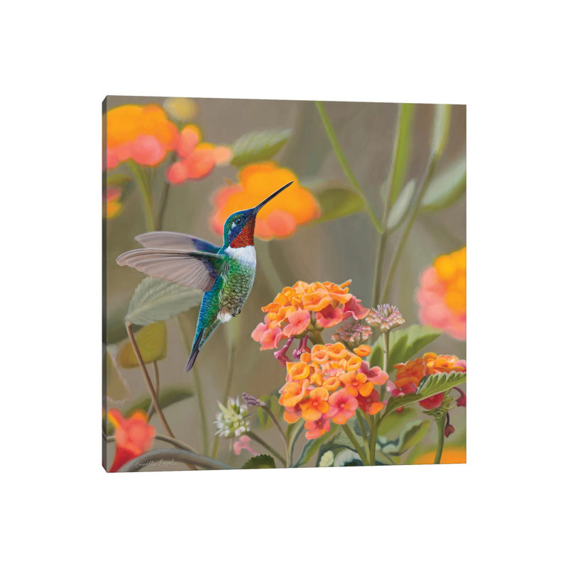 Colour My World by Camille Engel - Wrapped Canvas Print, 45.72 cm H x 45.72 cm W