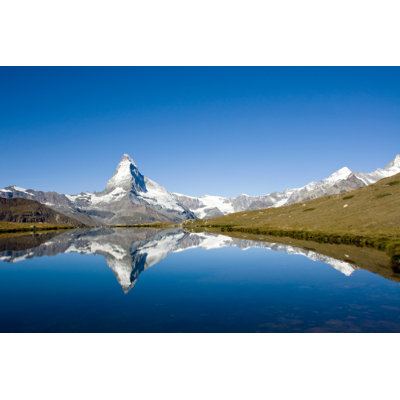 Panorama du mont Cervin - Photographie sur toile tendue
