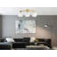 Alyissa Glass Semi Flush Mount