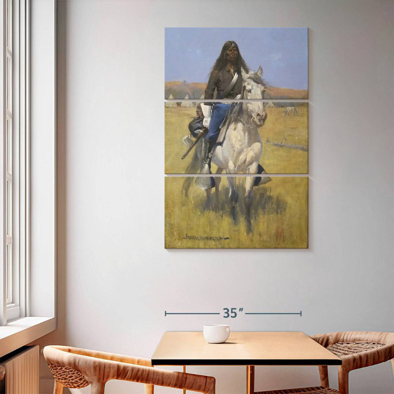 Scout indien Lelar, H 65 po x l 42 po