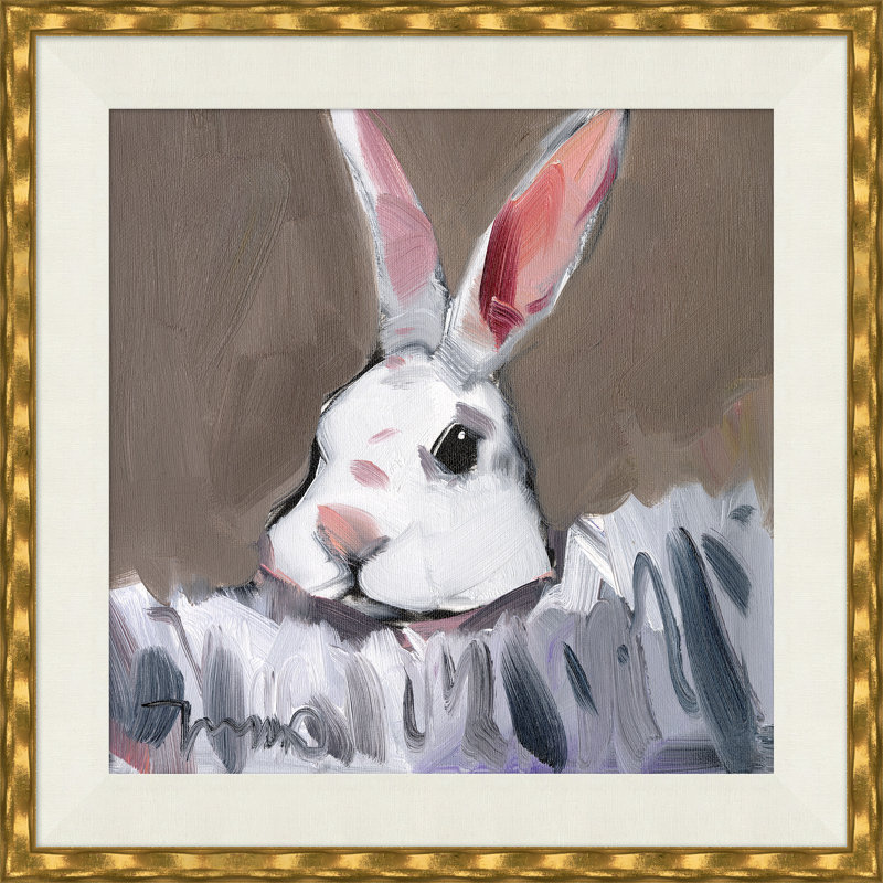 Royal Rabbit Print by Joseph Mota