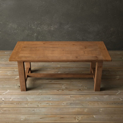 Teak Solid Wood Top Dining Table