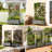  2 Pack Raised Garden Bed With Trellis And Wheels,48Inch Elevated Planter Box With Drainage Holes,Lattice Privacy Screen For Climbing Plants Vegetables,Outdoor For Patio Balcony Yard,Gray-511167498-509881296