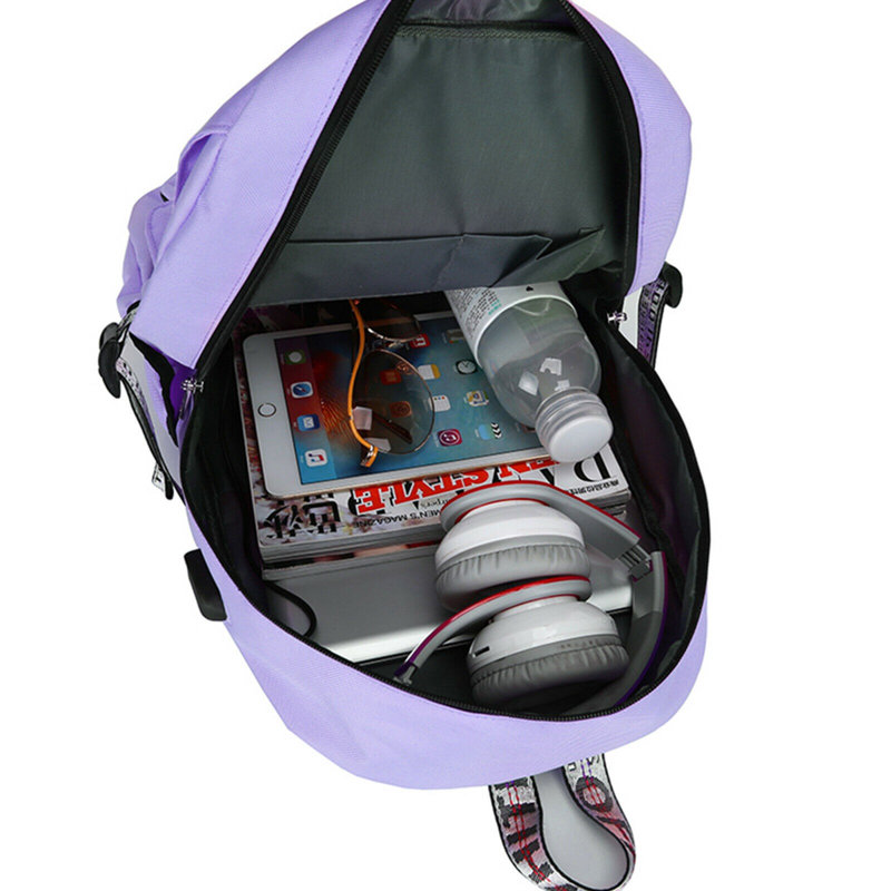 Grand sac à dos pour ordinateur portable pour lycéennes