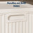 Stackable Collapsible Plastic Storage Bins with Lids – 150 QT Closet Organizers with Doors, 19” L x 12.2” W-1309138439