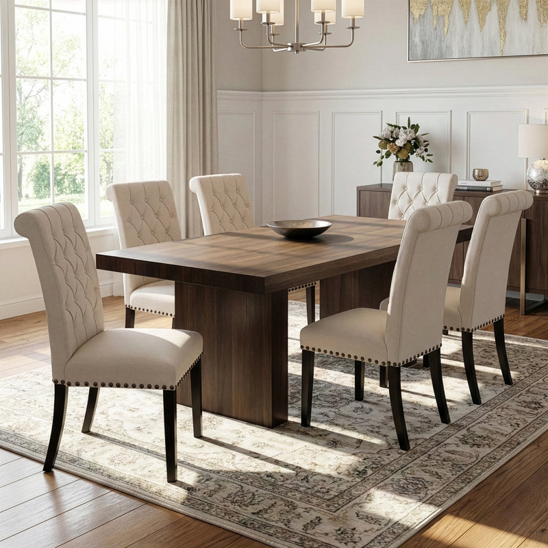 Cheston 18.25'' H Tufted Upholstered Side Chair
