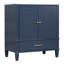 Ensemble de meuble-lavabo 60 po, armoire avec organisateurs de porte, 2 tiroirs-1054364224