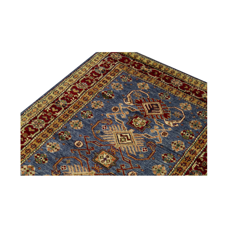 Tapis beige noué à la main de haute qualité