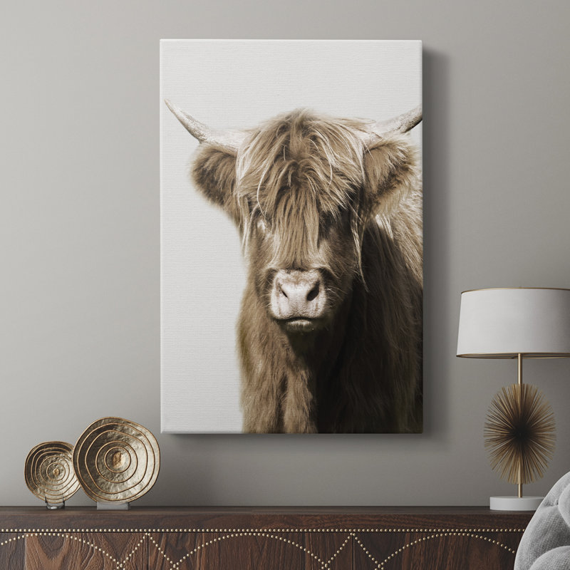 Highland Portrait II - galerie Cavas sur mesure, H 27 po x l 18 po