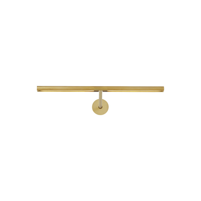 Plural Dimmable LED Wall Mounted Picture Light, Natural Brass