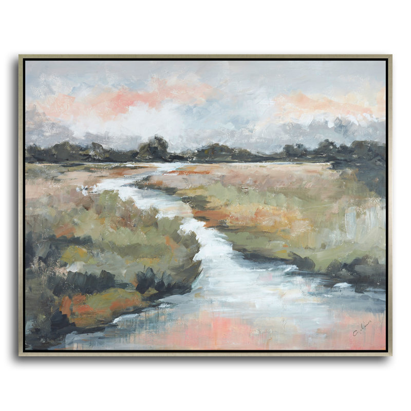 Meadowland avec noyer Morro, Laguna encadré argent
