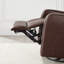 Fauteuil inclinable électrique en cuir véritable Louisa-101370428