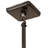 Rustic Lodge 1 - Light Craftsman Brown Lantern Pendant