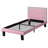 Judith Polyurethane Bed In High Headboard-29210500-29210501