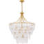 Luminaire suspendu feuille 7 lumières Lilestone-978974147