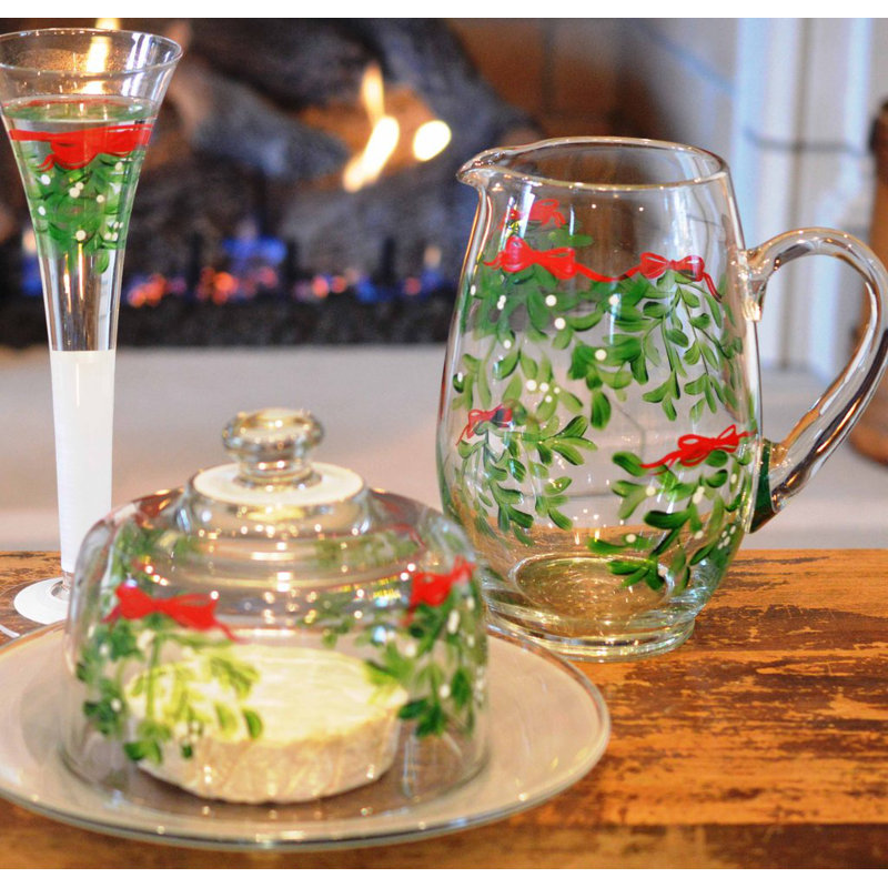 Mistletoe 6oz. Handmade Flute Set