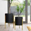 Ensemble de pots à fleurs en métal 2 pièces Kasandra-60519321