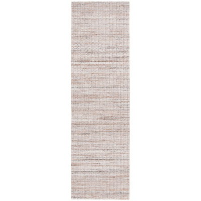 Msr7301 Mirage Martha Stewart 700 Hand Loomed Pet/Cotton Solid Color Rug in Beige
