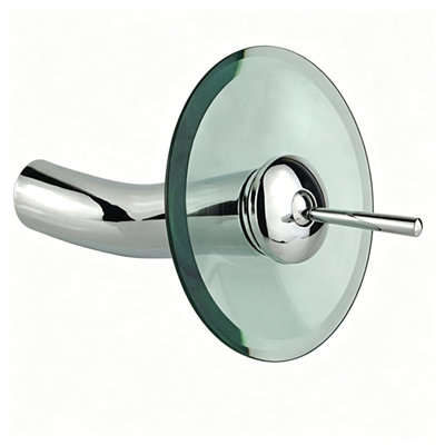 Waterfall Vessel Single-hole Single-handle Bathroom Faucet