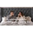 Velvet Upholstered Wingback Bed With Deepen Button Tufting Quiet Platform Bed Frame-945241706-945241700