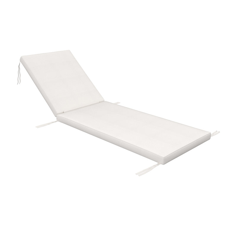 Sunbrella® Outdoor Chaise Cushion, 23" W x 75" D, Sunbrella® Canvas Natural