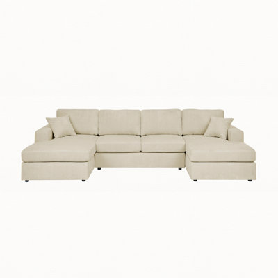 Canapé modulaire 3 pièces double