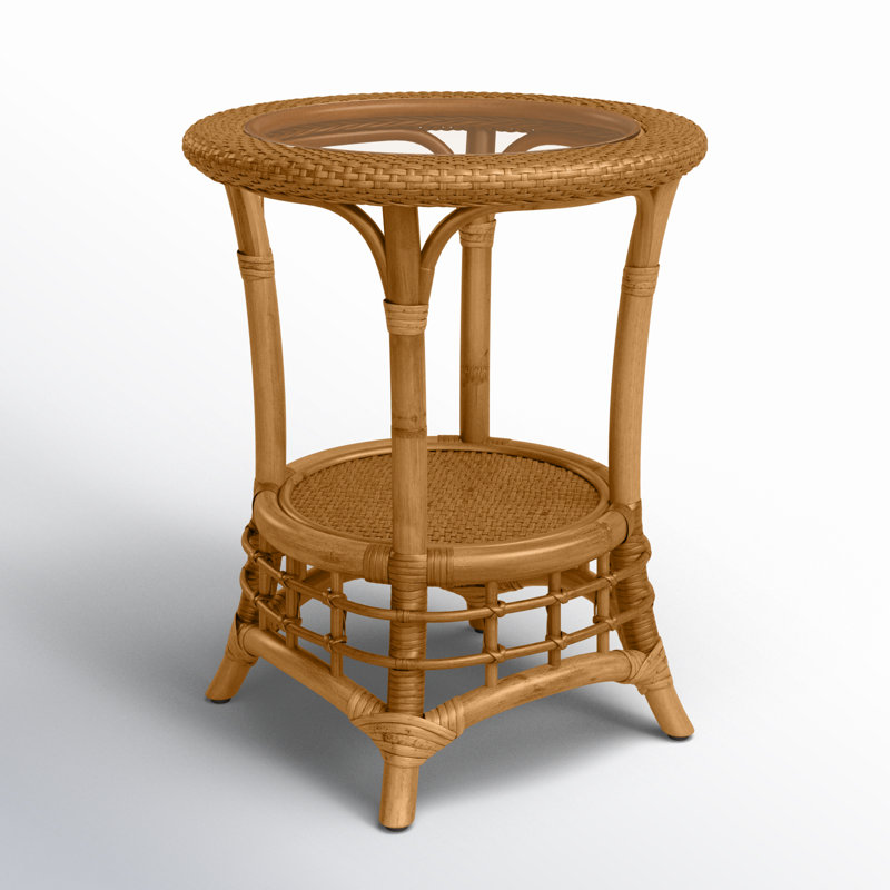 Luca End Table, Honey