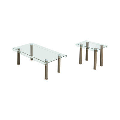 Ensemble de tables basses 2 pièces Hoedus