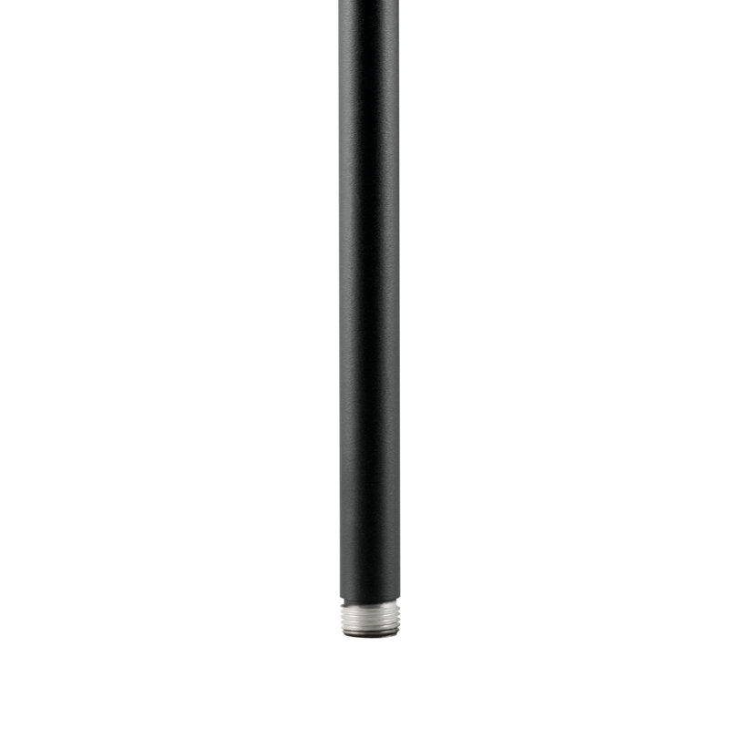 Accessoire de tige 1 / 2NPSM, Noir texturé, 24 pouces