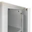 Armoire autoportante de 15,35 po de large Dayamin avec 2 portes à volets