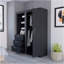 Armoire Rumanu, chambre à coucher, noir