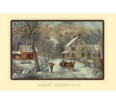 " American Homestead Winter "