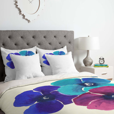 Housse de couette Pansies