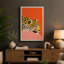 Spotted Cat Profile Modern - Print-136776268-136776266