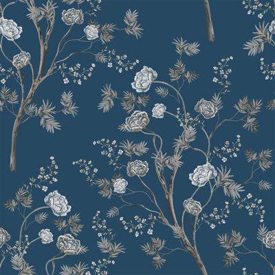 Ints Peel & Stick Floral Tile