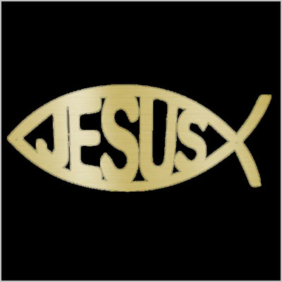 Jesus Steel Sign Laser Cut Powder Coated Home & Office Metal Wall Decor Multiple Sizes & Colors