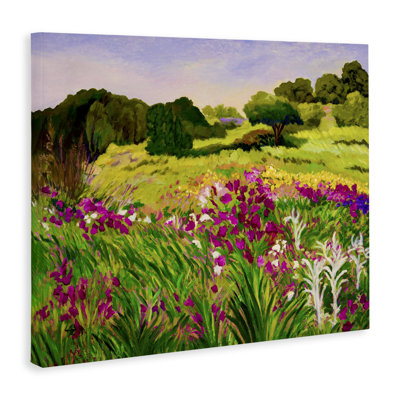 Promised Vibrant Scenery Canvas, design by Lee Ann Zirbes