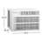 Perfect Aire 25000 BTU Window Air Conditioner for 1500 Square Feet with Heater and Remote Included