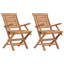 Capetown Solid Wood Patio Folding Chair Folding Chair Set