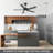 52" Javonnie 5 - Blade Standard Ceiling Fan with Remote Control and Light Kit Included-1826312017-1826312016