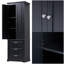 Grande armoire de rangement avec trois tiroirs pour le bureau de la salle de bain-230908319