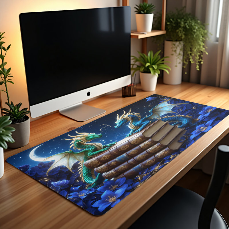 Polyester Desk Pad, 23.6x13.8