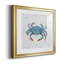 Crabe bleu pétillant - peinture encadrée-1388747238-1388747038