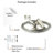 Locke Stainless Steel Adjustable Single Curtain Rod
