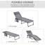 Abrigail 189cm Long Reclining Single Chaise
