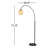 Dounia 71.5'' Black Arched Floor Lamp
