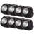 Solar Rock Lights 8-Pack - Waterproof LEDs for Paths, Gardens, and Landscaping - Rock Solar Lights Outdoor Lighting Set by Pure Garden