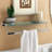 Keniya Accent Shelf with Towel Bar