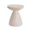 Table d'appoint en forme de sablier